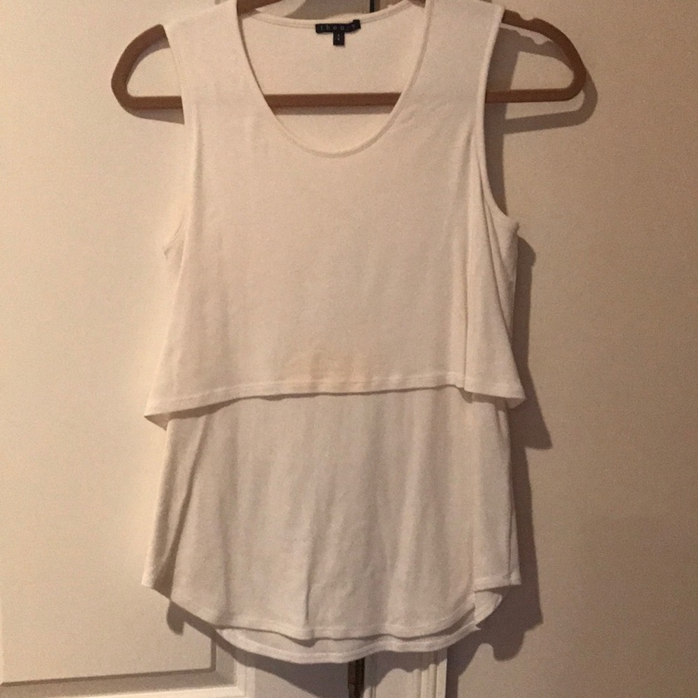 Theory cotton tank top